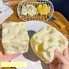 Stressabbau-Spielzeug Käsewürfel, Formbare Große Käsekugel, Anti-Stress Sensorikspielzeug, Weihnachtsgeschenk für Kinder & Erwachsene