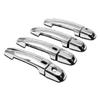Door Bowl Handle Cover Car Decoration For Suzuki SX4 2006-2014 Smart Keyhole Cars Accessories Chrome Silver Exterior Styling