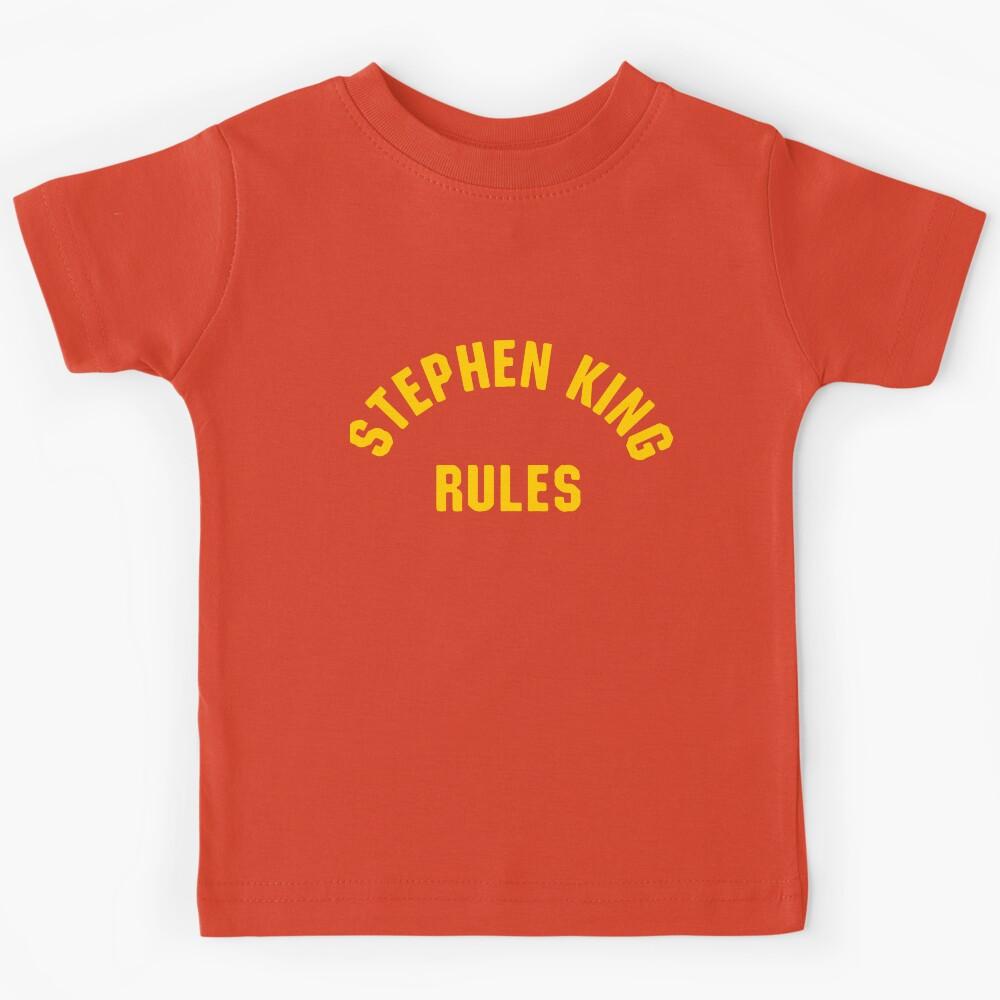 Stephen King Rules Kids T-Shirt 130