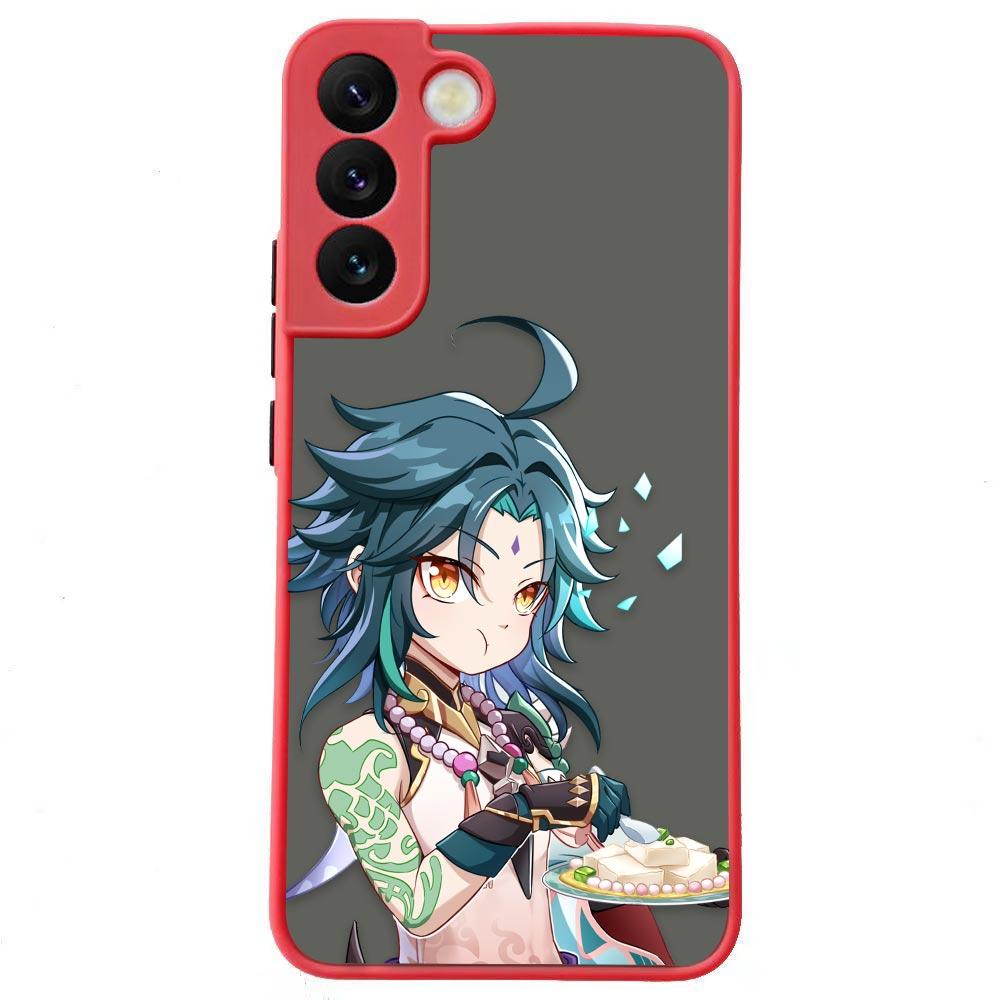 Genshin Impact Nydelig Jente Anime Støtsikkert Telefondeksel For Samsung Galaxy S22 Ultra S21 S20 FE S10 S9 S8 S10E Lite Plus 5G Deksel