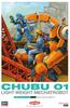 Hasegawa Creator Works Series Mechatro WeGo No-02 1/35 Scale Pre-Colored Plastic Model Kit 2-Model Set Orange and Light Blue 64791