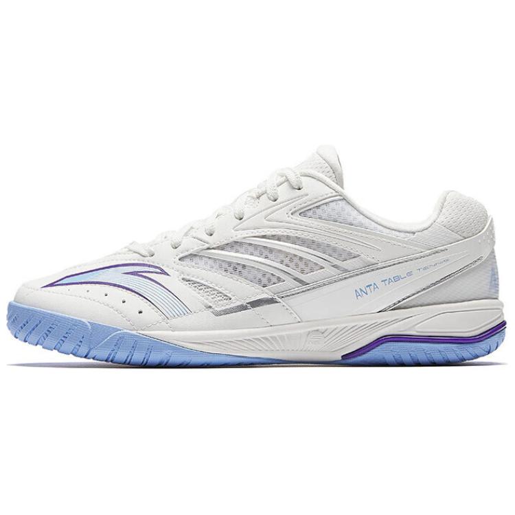 

Anta Wing Настольный теннис Бадминтон Амортизирующие Износостойкие Нескользящие Низкий верх Тренировочная обувь Унисекс Тренировочная обувь Белый Синий 412510961-6 39