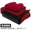 SK11 Takumi Temporary Frame Nail Pouch with Ink Pot Reinforced Inner Chisel Red Carpenter's Pocket, Large, Bottom, Pocket, Holder, (SC-11)