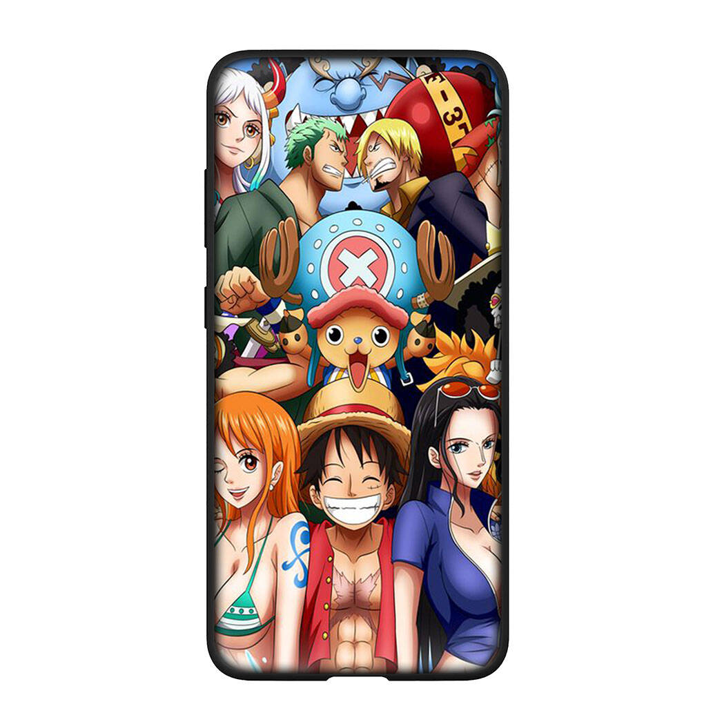 Phone Case for iPhone 17 15 16 Plus Redmi Note 14 12 11 13 Pro Max Huawei P30 P20 Lite Y9 OPPO A60 A40 A80 A18 A16 Poster Luffy Gear 5 One Piece Cover