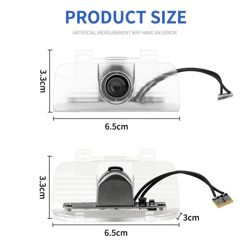 2Pcs LED HD Car Door Lights Logo Welcome Light For Honda Civic Fit Jazz Accord CRV HRV City Odyssey Passport Pilot Vezel Insight