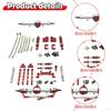 Complete Set of Metal Fasteners for RC Vehicle Chassis 1/12 Model Car with Improved Performance
