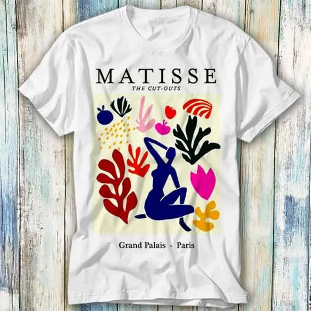 Matisse Grand Palais Paris The Cut Outs T Shirt Meme Geschenk Top 1400 Vintage Casual Slightly Soft Comfortable