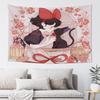 Anime Kikis Lieferservice Cutecore Wandteppich Zimmerdekoration Heimdekoration Wandteppich Dekor Zubehör Niedliche Zimmerdeko