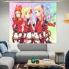 Aikatsu On Parade Anime Cartoon Tapestry Decoration Bedroom Dormitory Background Cloth Holiday Home Party Living Room Club
