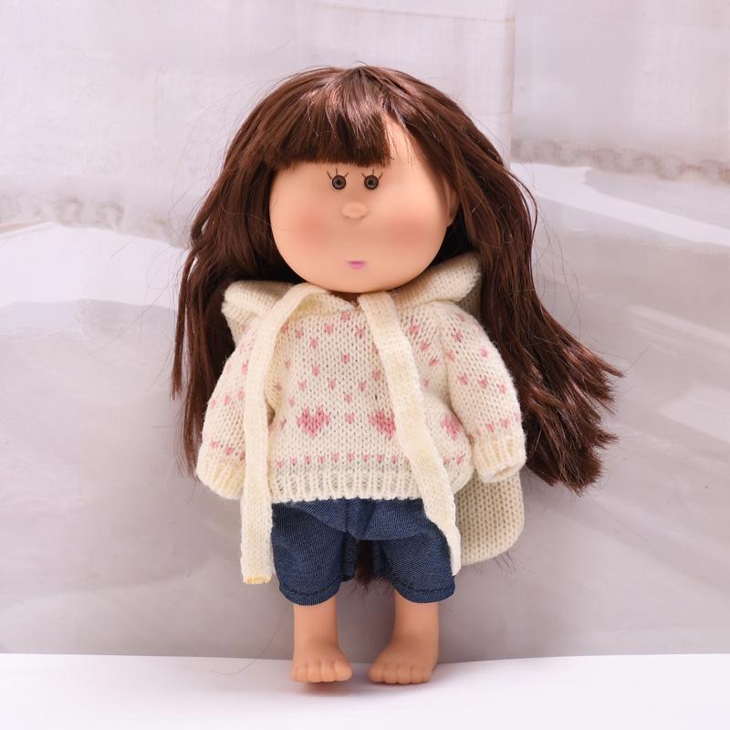 Spanien Mia Puppe 24cm Anziehpuppe Kleidung: Strickpullover-Set