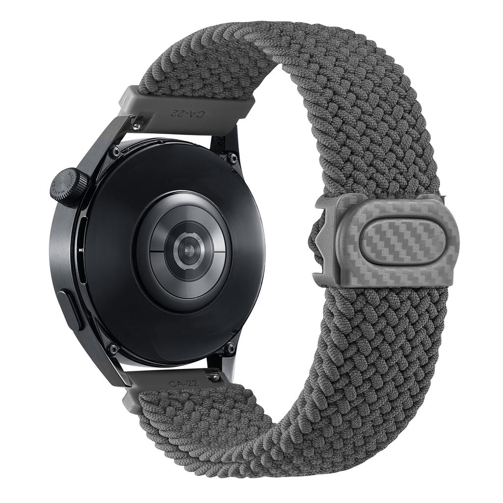 Strap For Samsung Galaxy Watch 7 6 4 classic/5 pro/active 2/s3/46 braided solo loop bracelet Huawei watch GT2 3 4 20mm/22mm Band
