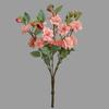 Silk Fake Flowers Elegant Colors Home Decor Flowers Flower Bouquet Premium Artificial Camellia Flower For Dining Table Living