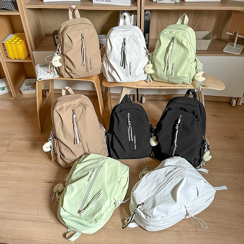 Women's Large Capacity Backpack Junior Senior High School Student Schoolbag