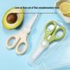 Portable Baby Food Ceramic Scissors