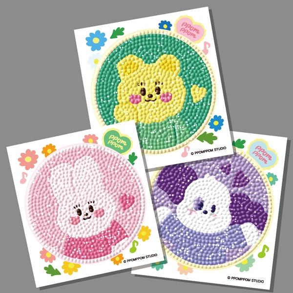 

Наклейка корейская настольная игра