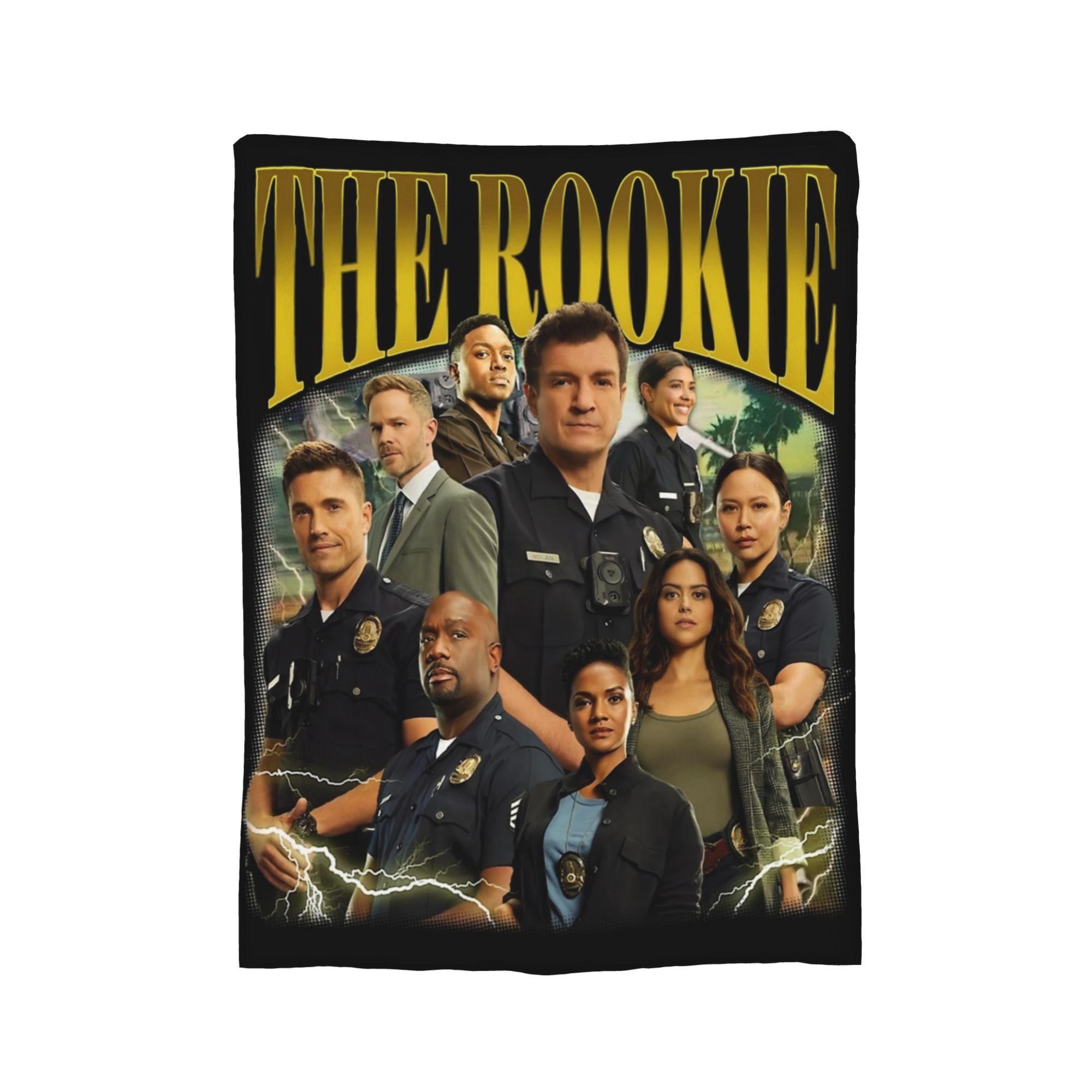 Vintage The Rookie Bootleg Blanket Coral