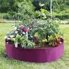 Home Supplies Felt Growth Bag Round Durable Planting Bag Wear-resistant Resistant Dirt Planting Seedling Bag Vegetable