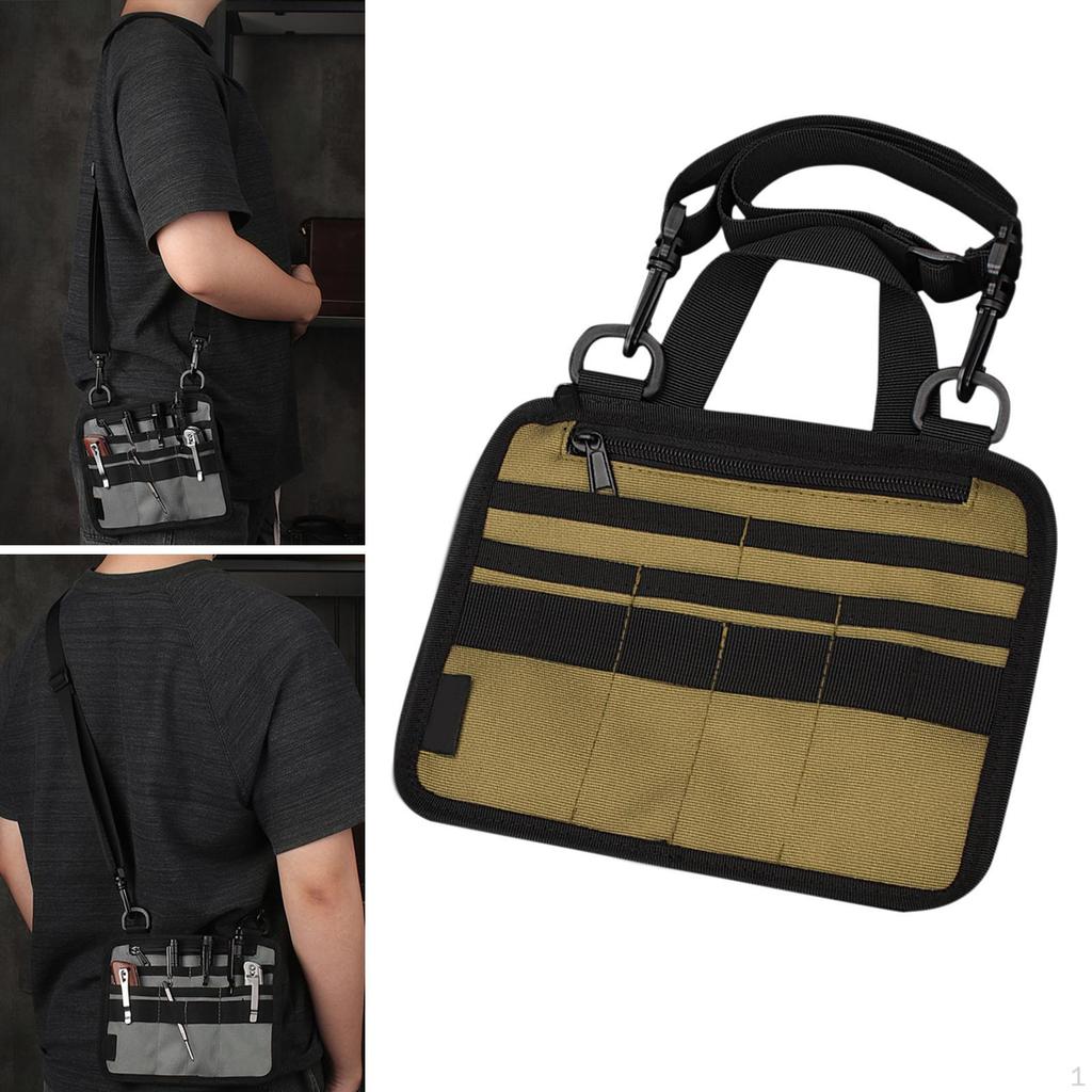 Multipurpose Tool Pouch Durable Oxford Cloth Pocket Organizer for Hiking