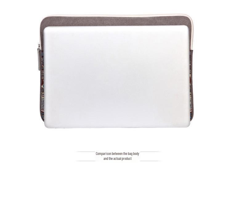 Canvas Laptop Sleeve for MacBook and Tablets - Fits 13", 14", 15"