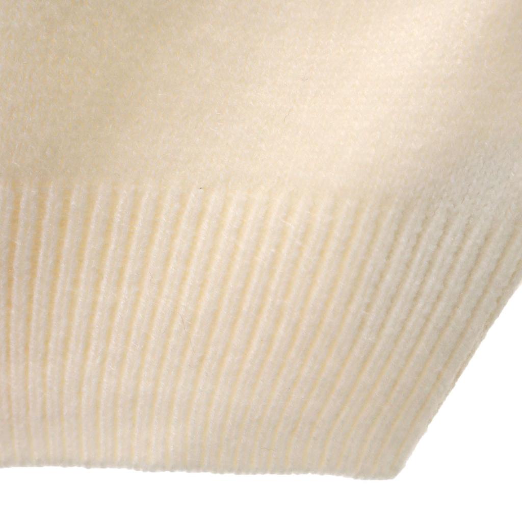 SNIDEL Langarm V-Ausschnitt Strickcardigan F Weiß-System Damen Gebraucht