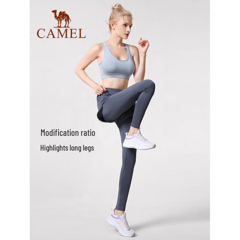 Camel Women's Yoga & Fitness Sportswear Set Y23BAT6052