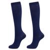 1 paio di calzini lunghi a compressione unisex da donna e da uomo, per alleviare il dolore alle gambe, vene sotto pressione, calze al ginocchio