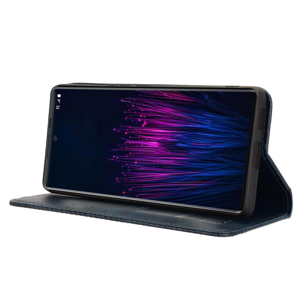 Pro pouzdro HTC U24 Pro 5G Retro PU kůže Peněženka Kryt na telefon Stojan