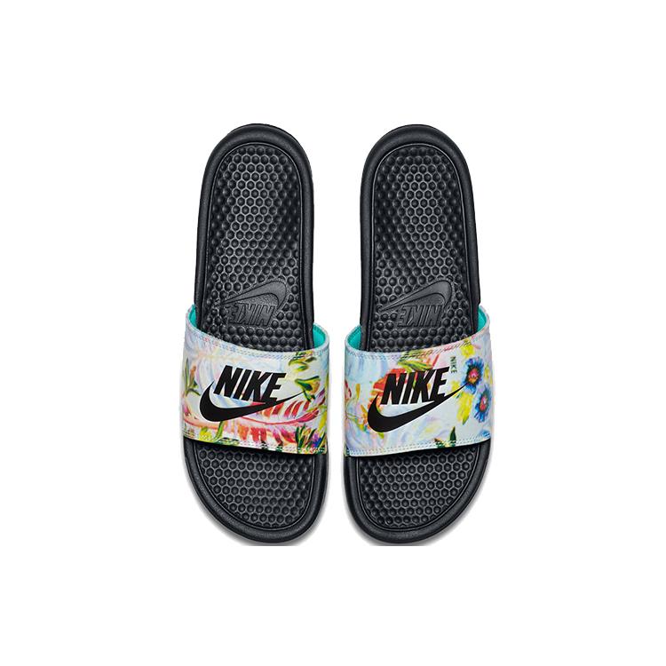 New Nike Benassi Slide 'Floral Print' Women's 618919-023