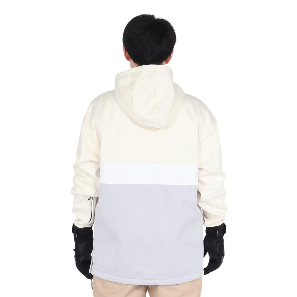 Oakley FOA404727 TNP Nose Grab Softshell Lunar US Size Medium To Japanese Size Hoodie, (9XP) Rock/Arctic White, (equivalent Large)