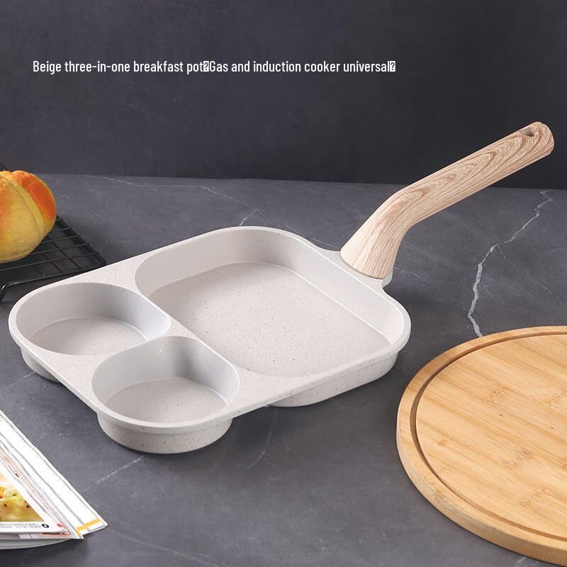 3-in-1 Divided Breakfast Frying Pan