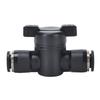 Valvola Pneumatica 4mm 6mm 8mm Valvola a Sfera Manuale Raccordo Tubo Collegamento Rapido Interruttore a Pressione/Giro Ferramenta per la Casa Durevole