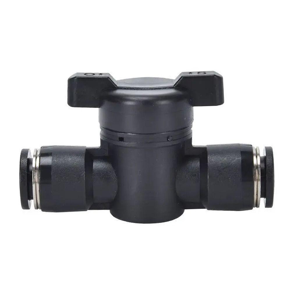Valvola Pneumatica 4mm 6mm 8mm Valvola a Sfera Manuale Raccordo Tubo Collegamento Rapido Interruttore a Pressione/Giro Ferramenta per la Casa Durevole