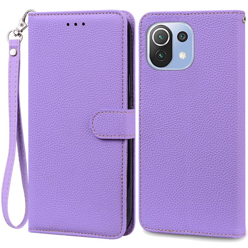 Mi 11 Lite Deksel For Xiaomi Mi 11 Lite 5G NE Lær Lommebok Flipdeksel For Xiaomi Mi 11 Lite Deksel Mi11 11i Cover Coque Fundas