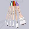 6 Pcs Acrylic Paint Brushes Set Nylon Hair Paint Brushes Watercolour Painting Brushes Art Paint Brush Drawing Supplies
