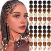 Hair Beads for Dreadlocks 60Pcs Dreadlock Accessories Large Hole Thick Braids