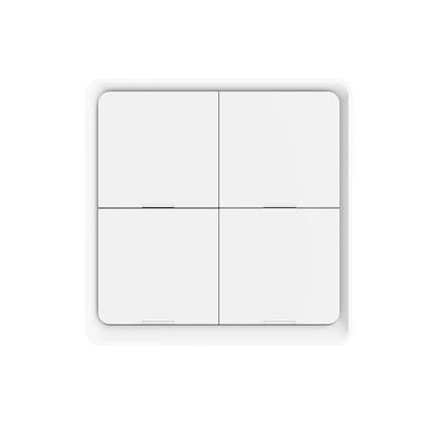 Drahtloser Szenenschalter Druckknopf Smart Switch Wandpanel Batteriebetrieben Tuya Smart Life APP Fernbedienung für Smart