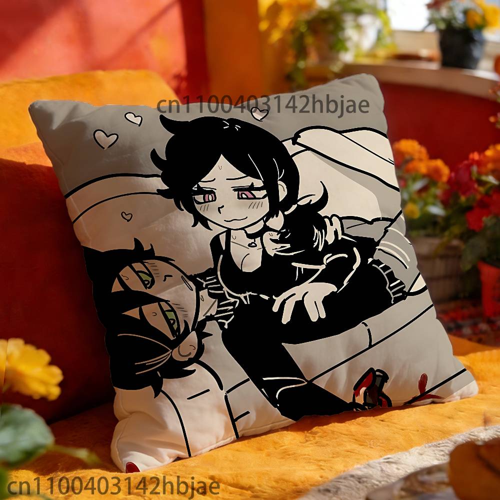 The C-Coffin of Andy and Leyley Pillow Case For Sofa Decor Car Office Room Printing Cushion Cover Decorations and Protector