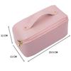 Women PU Cosmetic Bag Multifunctional Waterproof Large-capacity Tote Toiletry Storage Bag Wash Makeup Organizer Pouch