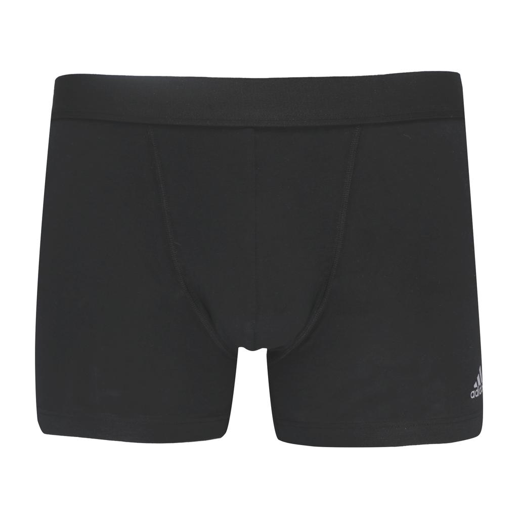 Adidas Mittelhohe einfarbige Anti-Scheuer-Schnelltrocknende Stretch-Baumwoll-Boxershorts 3er-Pack Herrenunterwäsche 4A2M02-908