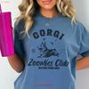 Corgi Zoomies Club Dog Social T Shirt Or Sweat Mom Dad S Vintage Washed Fashion Comfortable Versatile Homme Casual
