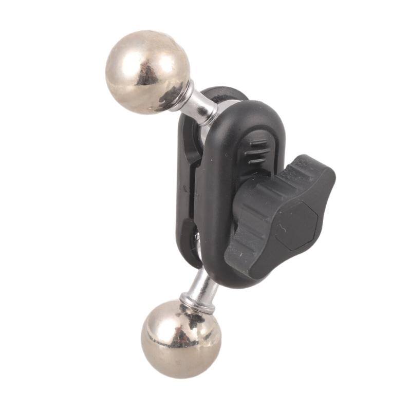 Set of 2pcs Double End 17mm Ball Head Adapters Mount Clamp Compatible for Magnetic Phone Holder And Camera Tripods