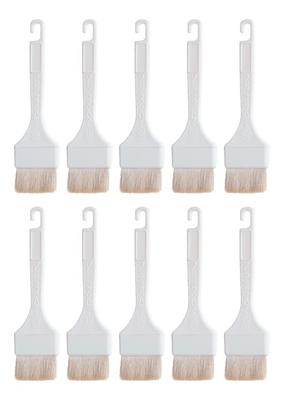 Set mit 10 Haarpinseln Ziegenhaar Mehrzweck (10, 50mm)
