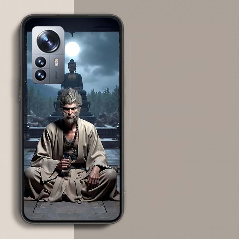 Black Myth Wu Kong Phone Case For Redmi Note 13 Pro Plus 14 Pro+ 12S 12 11S 11T 11E 11 10S 10 9S 9 Xiaomi Capa TPU