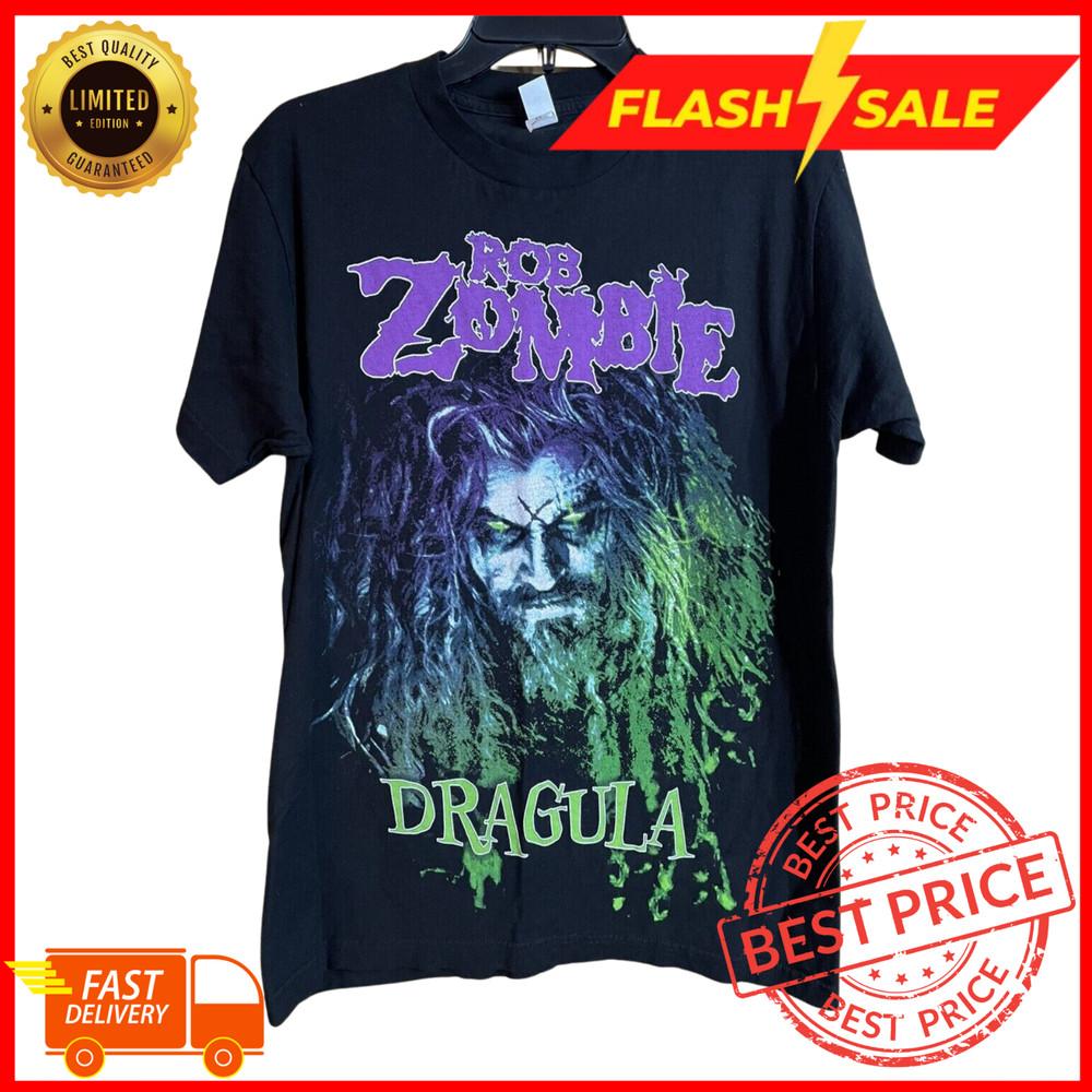 Rob Zombie Dragula Retro 90s Tshirt Vintage Rob Zombie Unisex Classic TShirt Unisex T-Shirt XL