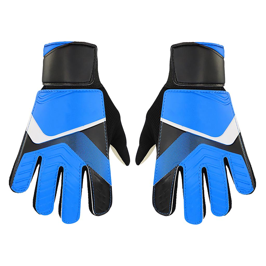 Goalkeeper Gloves Rubber Cotton Anti Collision Soccer Goalie Gloves for Kids Boys
