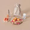 Miniature Dollhouse Kitchen Baking Set - Pocket-Size Toy Scene