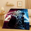 26 Style Game Zone Sign Gamer Controller Flannel Blanket,Ultra Soft Warm Plush Throw for Home Bedroom Bed Sofa Cover Kids Gift