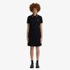 [Womens] Twip Tip Pleated Fred Perry Dress - Black/Champagne Afpf2611177-90A