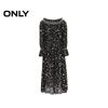 Only 2025 Gradient Print Flowy Mesh Dress