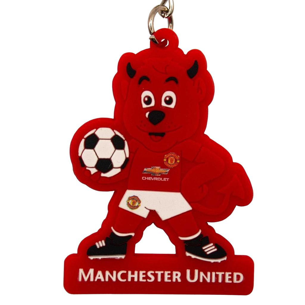 Manchester United FC Mascot Keyring